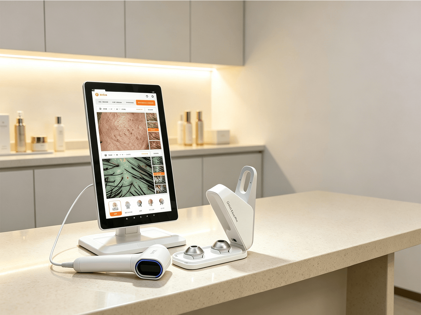 skin and hair analyzer