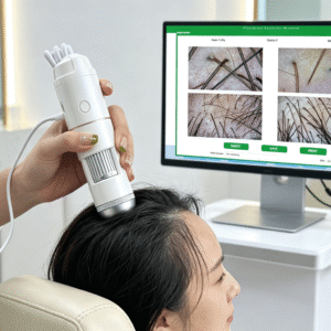 USB hair analyzer