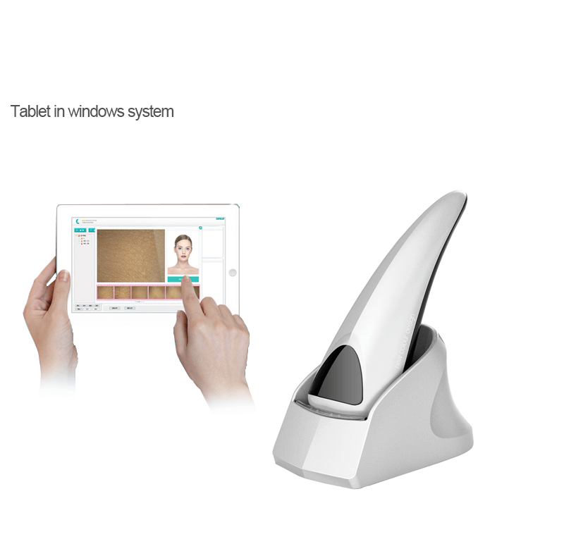 skin analyzer for tablet