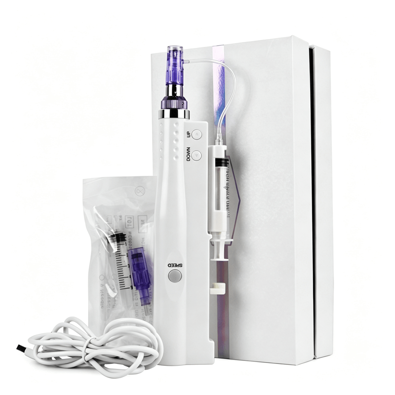 micronedling pen with syringe