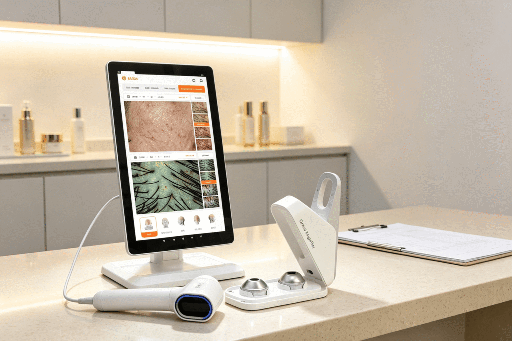 AI skin and hair analyzer