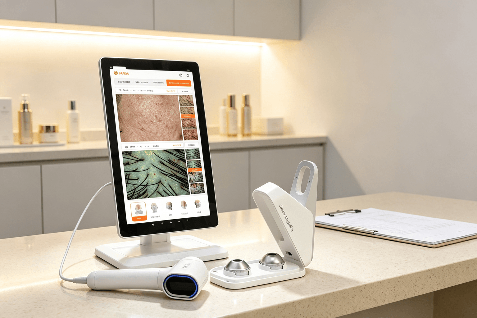 AI skin and hair analyzer