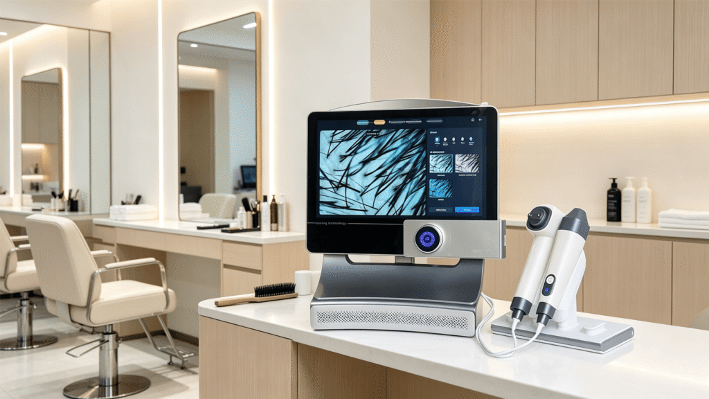 T5 AI hair scalp analyzer
