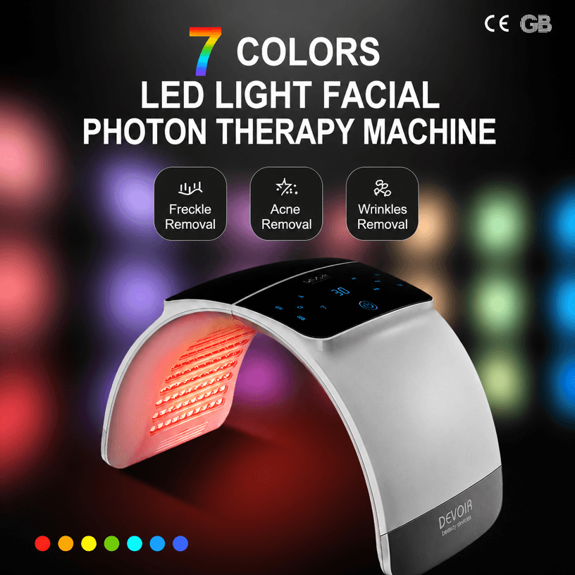 7 colors led light