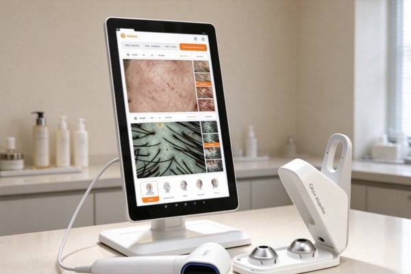 What Are the Key Features of an AI Skin and Hair Analysis Machine?