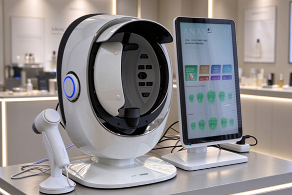 What Is the Difference Between Image Analysis and Marked Reports in Skin Analyzers?