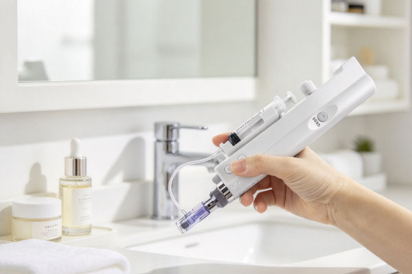 What Is the Main Purpose of a Microneedling Pen Equipped with a Syringe?